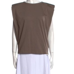 The Frankie Shop Eva Muscle Tank - Brown